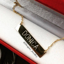 Load image into Gallery viewer, Personalized I.D. Name Necklace