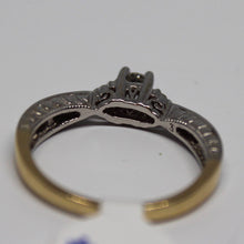 Load image into Gallery viewer, 14K Gold Antique Styled Diamond Engagement Ring