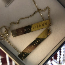 Load image into Gallery viewer, Personalized I.D. Name Necklace