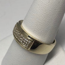 Load image into Gallery viewer, Gold Triple Row Micro Set Band