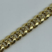 Load image into Gallery viewer, Mens 10K Gold 11.2 mm Miami Cuban Link Bracelet