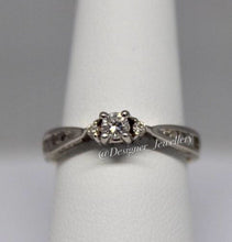Load image into Gallery viewer, 14K Gold Antique Styled Diamond Engagement Ring
