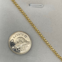 Load image into Gallery viewer, 10K gold 2.5 mm Miami Cuban anklet
