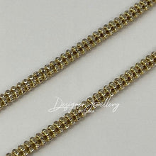 Load image into Gallery viewer, 10K Gold 5.5 mm Fancy Link Chain Set
