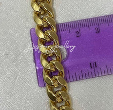 Load image into Gallery viewer, Mens 10K Puffed Miami Cuban Link Chain

