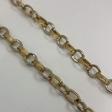 Load image into Gallery viewer, 10K SOLID gold fancy link chain
