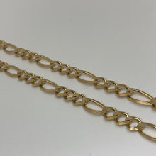 Load image into Gallery viewer, Solid 10K Gold 6.5 mm Figaro Link Chain
