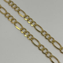 Load image into Gallery viewer, SOLID 10K Gold 5.7 mm Figaro Link Bracelet/Chain
