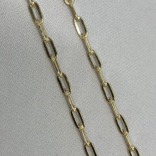 Load image into Gallery viewer, 10K Gold Paperclip Link Chain
