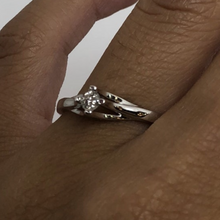 Load image into Gallery viewer, 10K White Gold Single Diamond Ring
