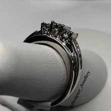 Load image into Gallery viewer, 10K White Gold Diamond Engagement Ring
