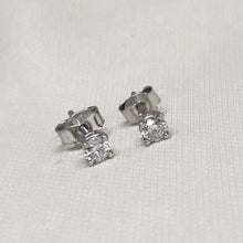 Load image into Gallery viewer, 14K Gold Diamond Stud Earrings
