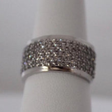 Load image into Gallery viewer, Gold Micro Set Cubic Zirconia Band Ring
