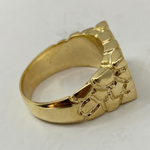 Load image into Gallery viewer, Solid 10K Gold Nugget Ring
