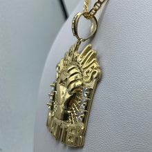Load image into Gallery viewer, Copy of 10K Gold CZ BLM Chain Set
