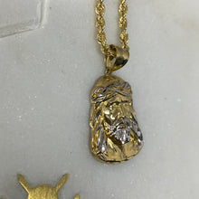 Load image into Gallery viewer, 10K Gold Jesus Chain Set

