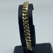 Load image into Gallery viewer, Mens 10K Gold 6.2 mm Miami Cuban Link Bracelet
