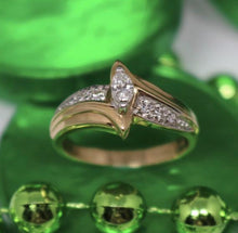 Load image into Gallery viewer, 14K Gold Marquise Diamond Ring

