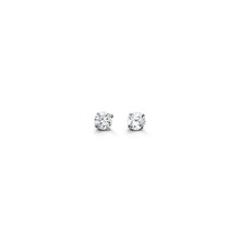 Load image into Gallery viewer, Special Edition 14K Gold 3 mm Round CZ Stud Earrings

