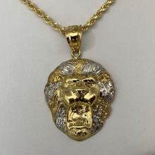 Load image into Gallery viewer, 10K Gold Lion Chain Set
