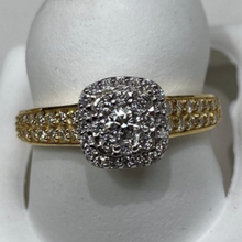 Load image into Gallery viewer, 18K White Gold Diamond Engagement Ring
