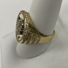 Load image into Gallery viewer, 10K Yellow Gold Dollar Sign Ring
