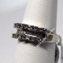 Load image into Gallery viewer, 10K White Gold Diamond Band
