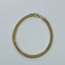 Load image into Gallery viewer, Mens 10K gold 4.2 mm Franco bracelet
