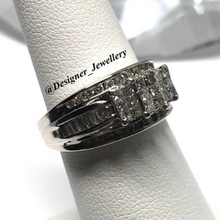 Load image into Gallery viewer, 10K White Gold Diamond Engagement Ring
