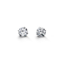 Load image into Gallery viewer, Special Edition 14K Gold 6 mm Round CZ Stud Earrings
