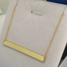 Load image into Gallery viewer, Personalized Bar Name Necklace
