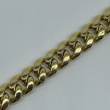 Load image into Gallery viewer, Mens 10K Gold 11.2 mm Miami Cuban Link Bracelet

